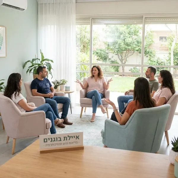 הנחיית קבוצות טיפוליות - מפגש קבוצתי